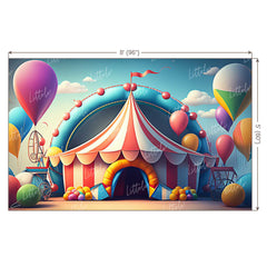 LB0941 Circus Backdrop