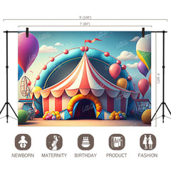 LB0941 Circus Backdrop