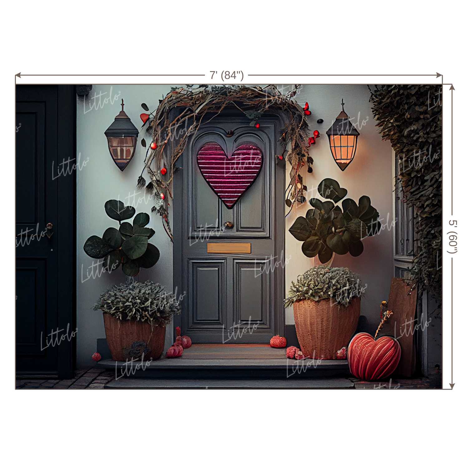 LB0948 Valentine Day Backdrop