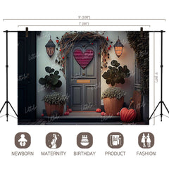 LB0948 Valentine Day Backdrop