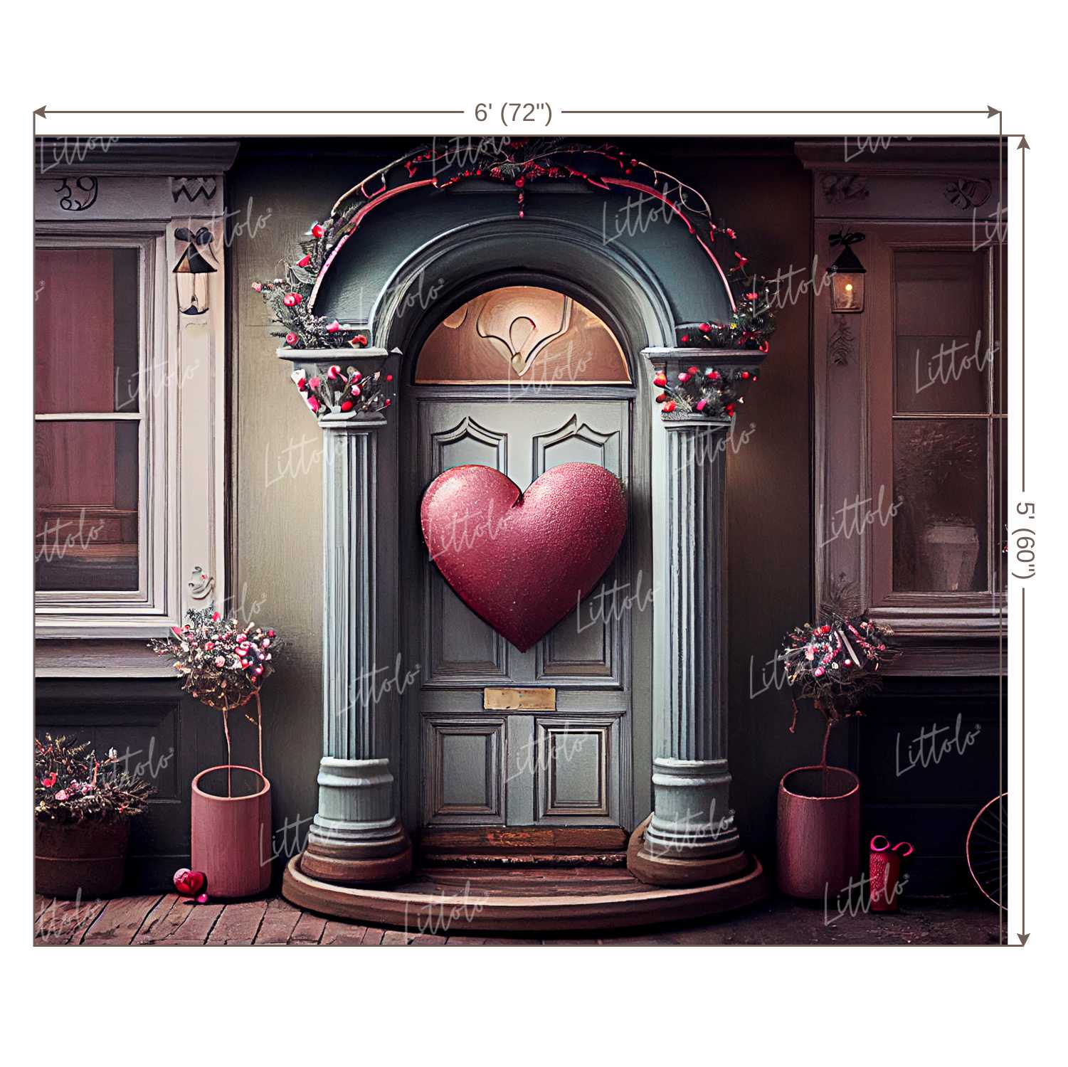 LB0949 Valentine Day Backdrop