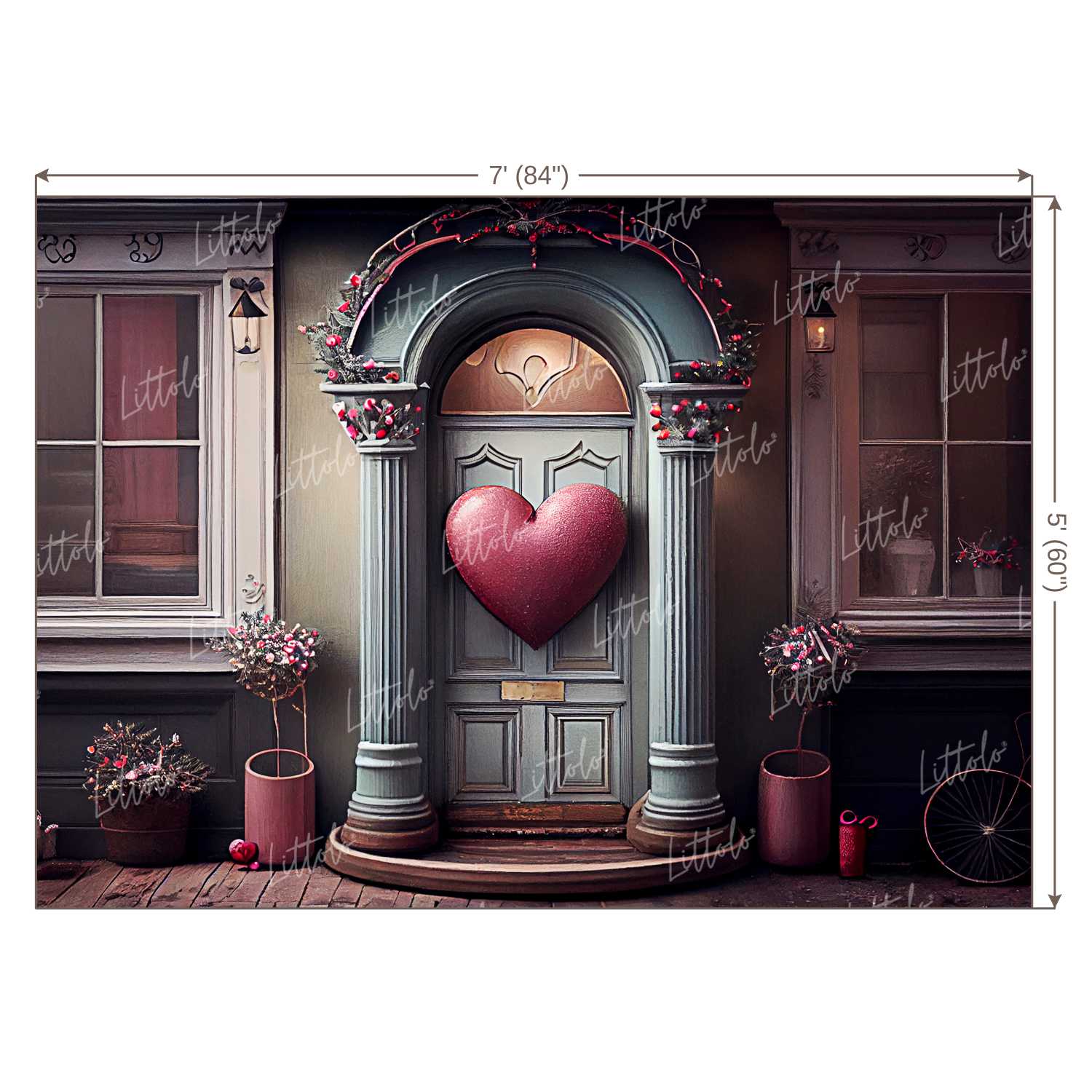 LB0949 Valentine Day Backdrop