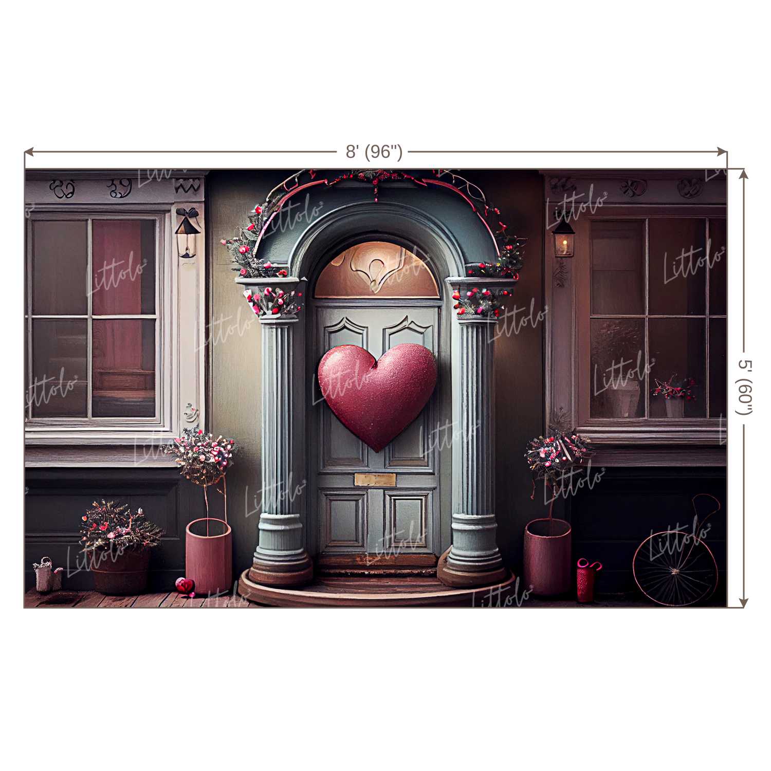 LB0949 Valentine Day Backdrop