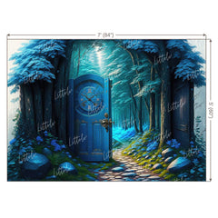 LB0953 Enchanted Doorway Backdrop