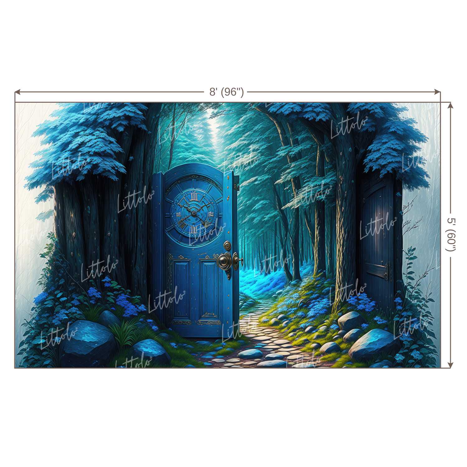 LB0953 Enchanted Doorway Backdrop