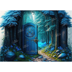 LB0953 Enchanted Doorway Backdrop