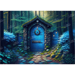 LB0954 Enchanted Doorway Backdrop