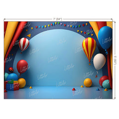 LB0959 Birthday Circus Backdrop