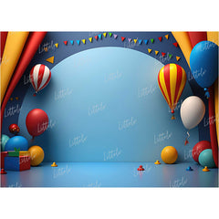 LB0959 Birthday Circus Backdrop