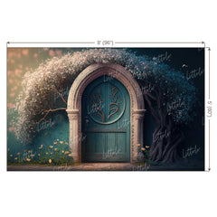 LB0965 Enchanted Doorway Backdrop