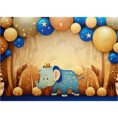 LB0974 Birthday Decor Backdrop