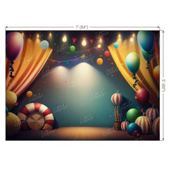 LB1003 Birthday Decor Backdrop