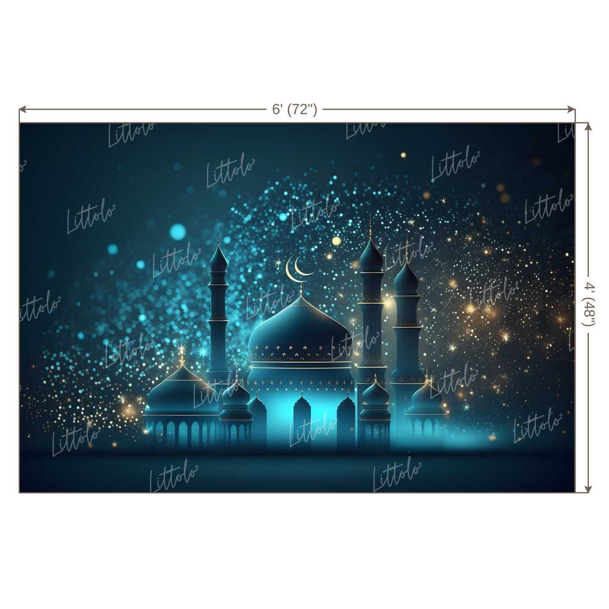 LB1024 Festival Eid Backdrop