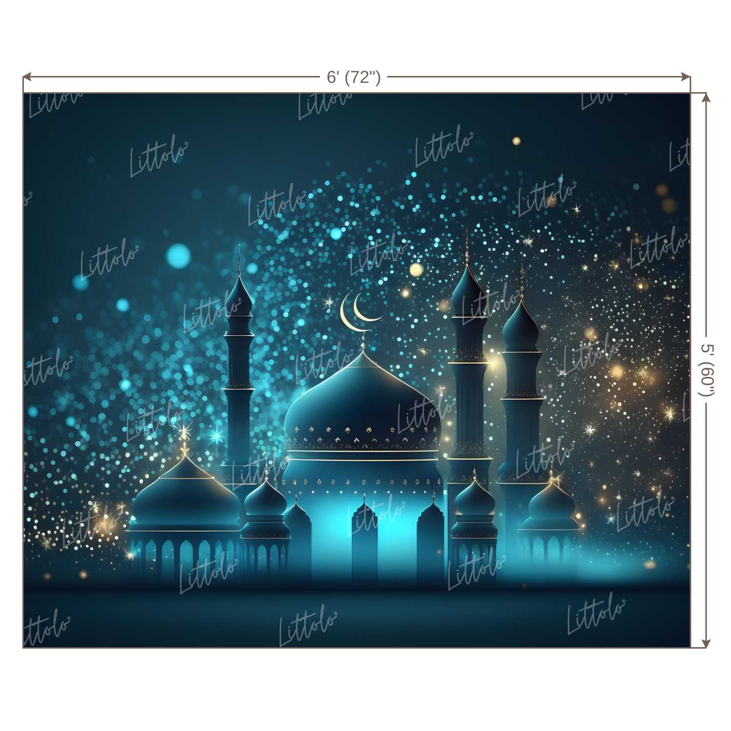 LB1024 Festival Eid Backdrop