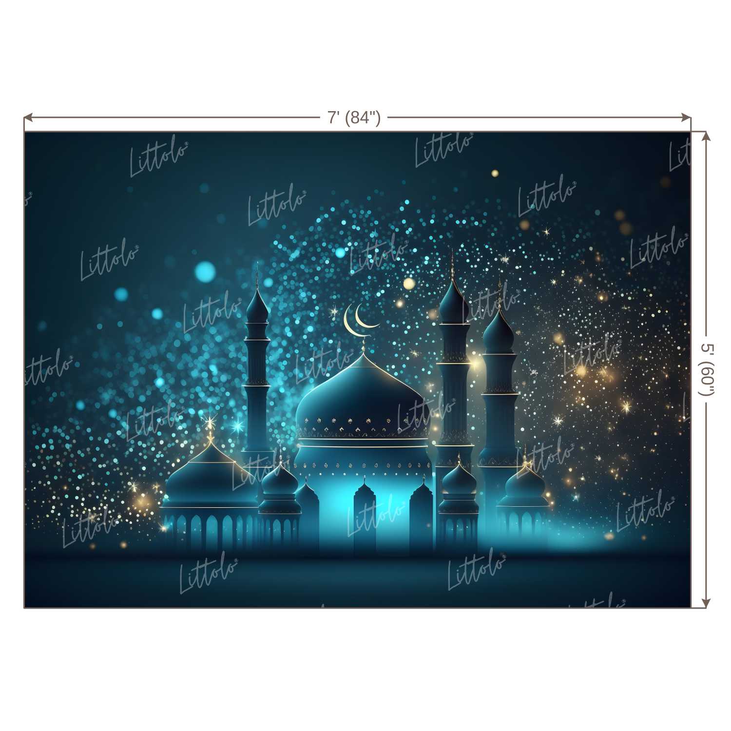 LB1024 Festival Eid Backdrop