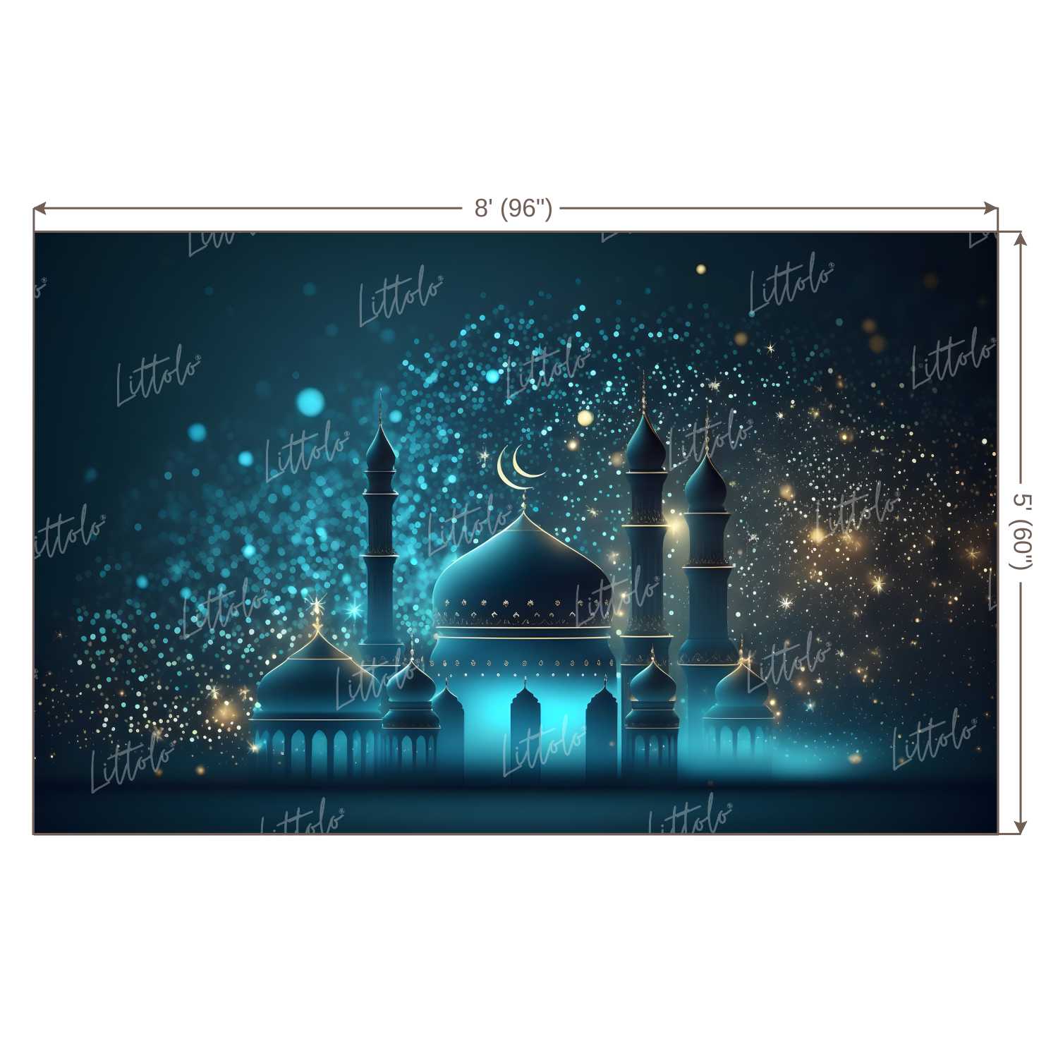 LB1024 Festival Eid Backdrop