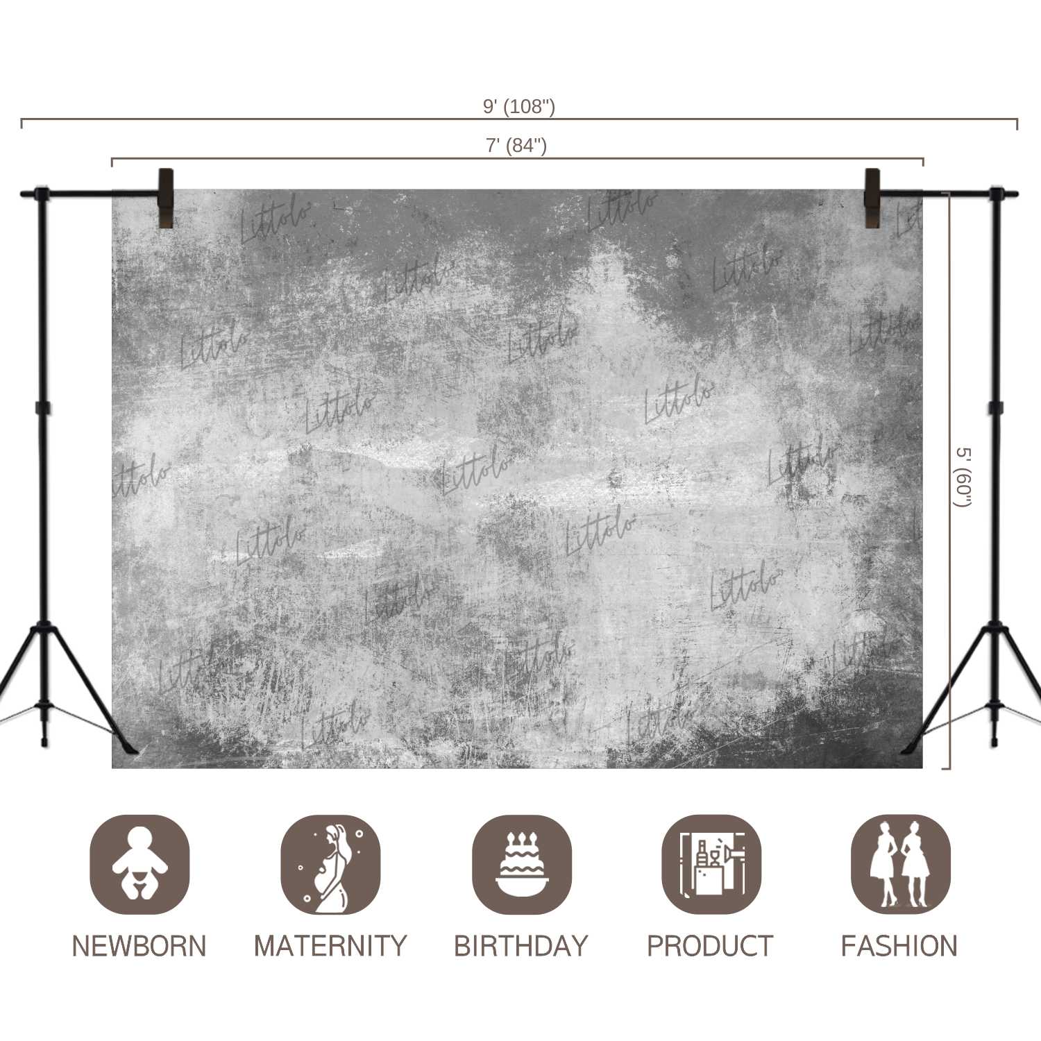 LB1030 Texture Theme Backdrop