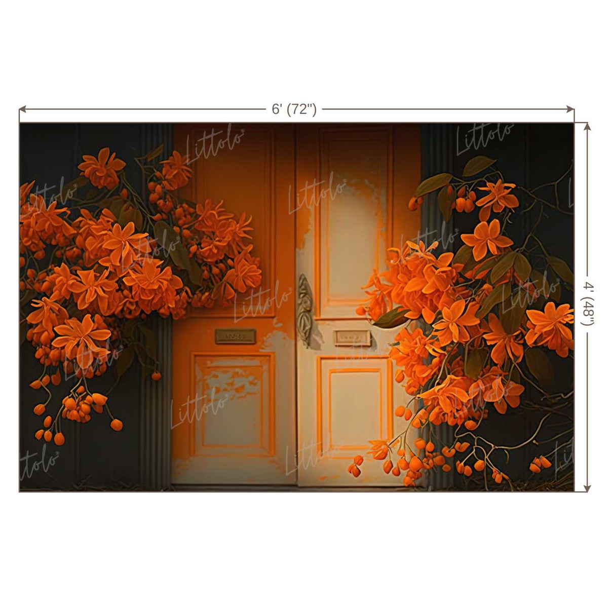 LB1032 Enchanted Doorway Backdrop