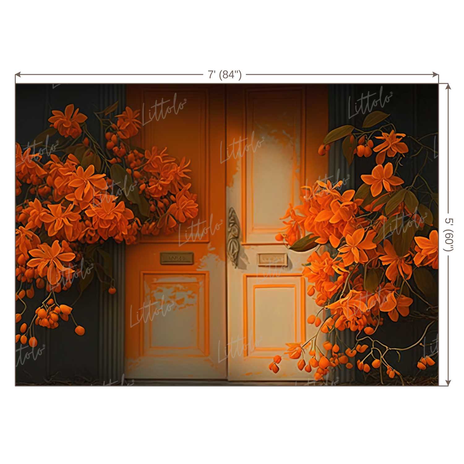 LB1032 Enchanted Doorway Backdrop