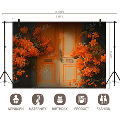 LB1032 Enchanted Doorway Backdrop