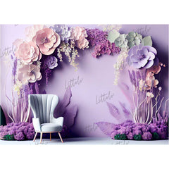 LB1033 Floral Boho Backdrop