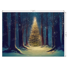 LB1046 Festive Christmas Backdrop