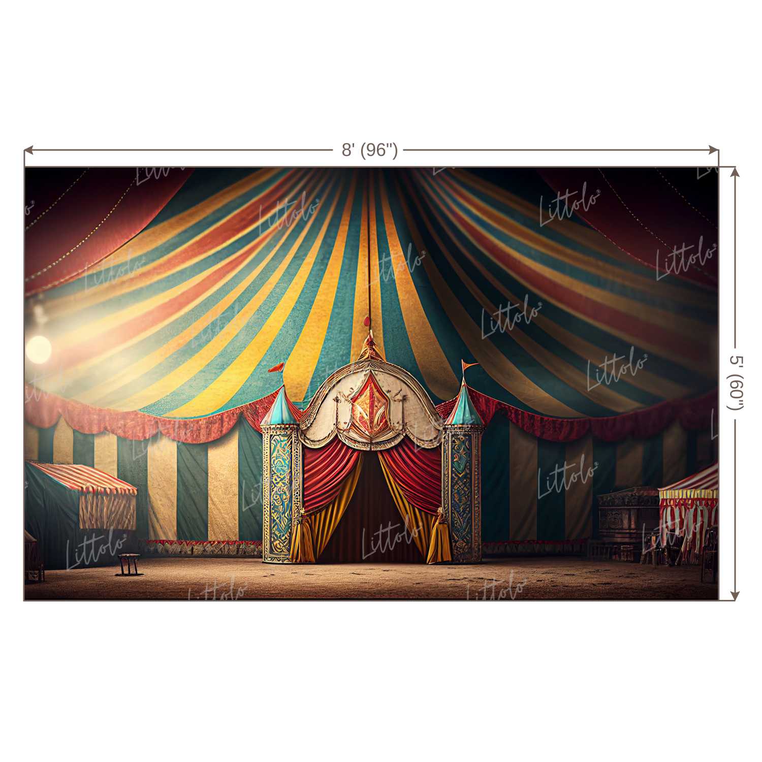 LB1049 Circus Backdrop