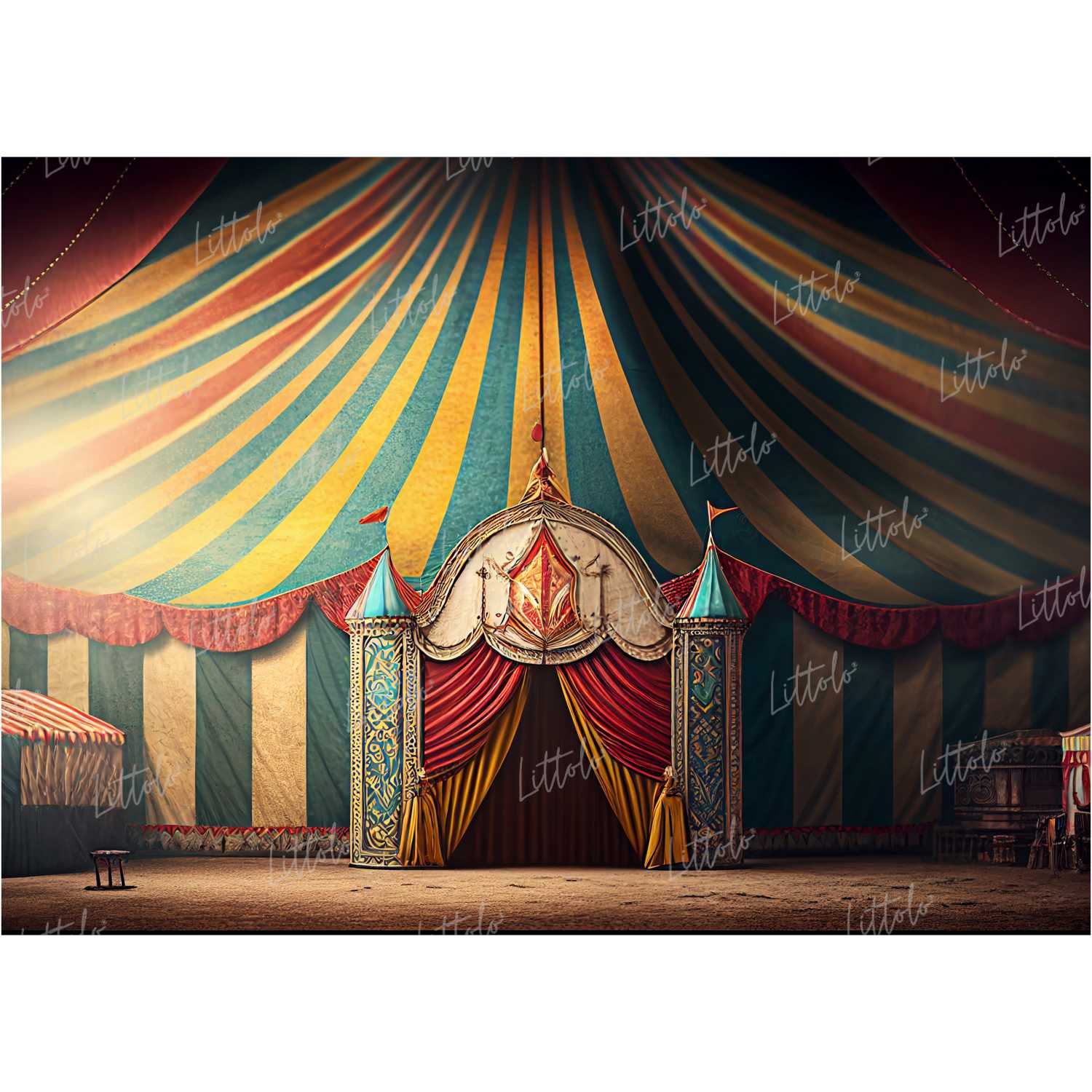 LB1049 Circus Backdrop