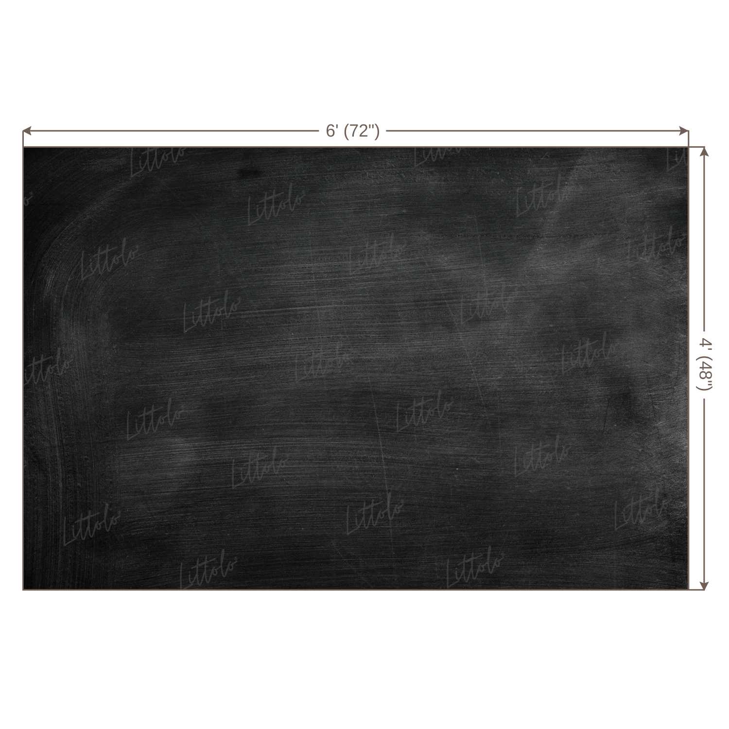 LB1051 Back to School Chalkboard Backdrop