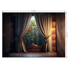 LB1053 Curtain Decor Backdrop