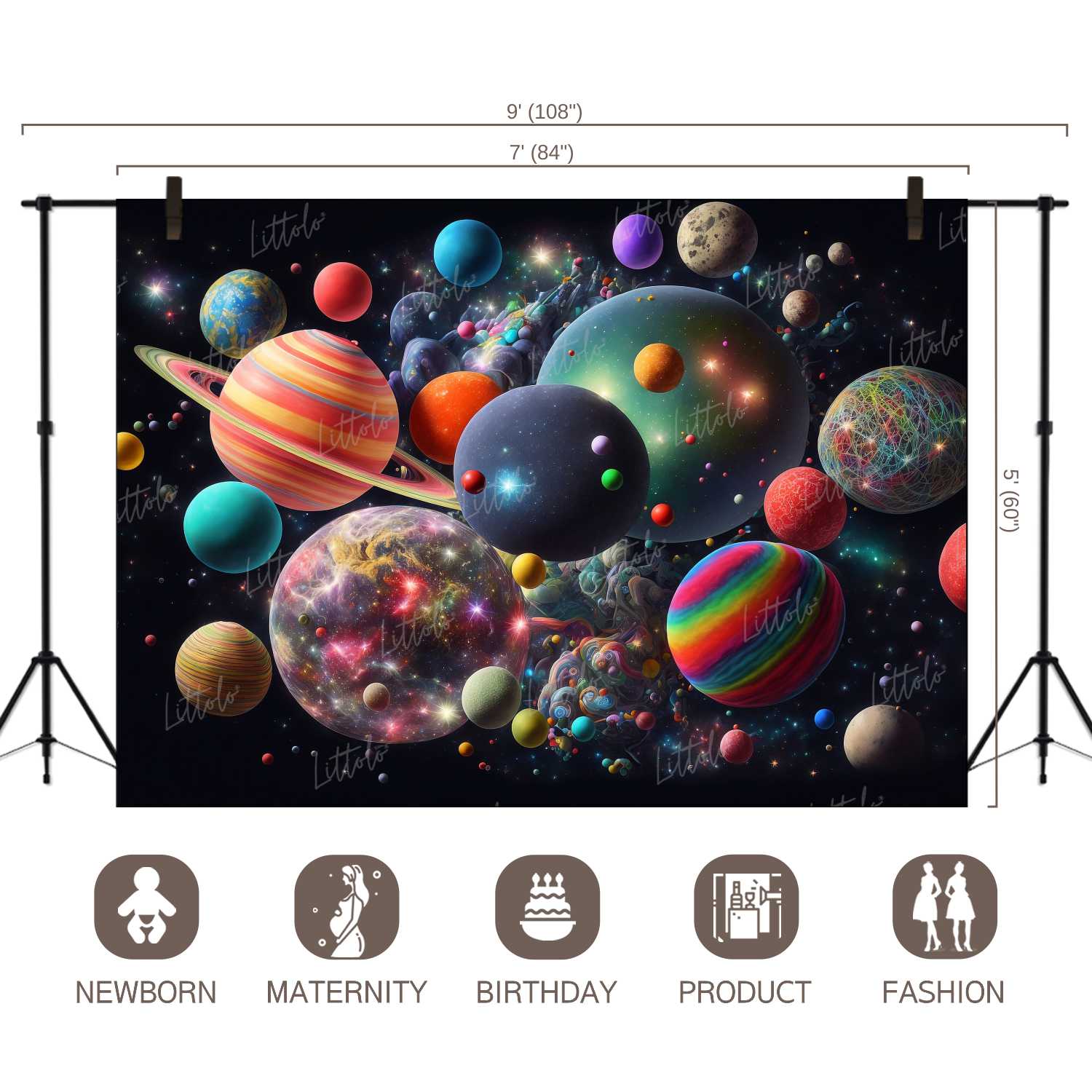 LB1056 Astranaut Backdrop