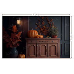 LB1061 Festive Halloween Backdrop