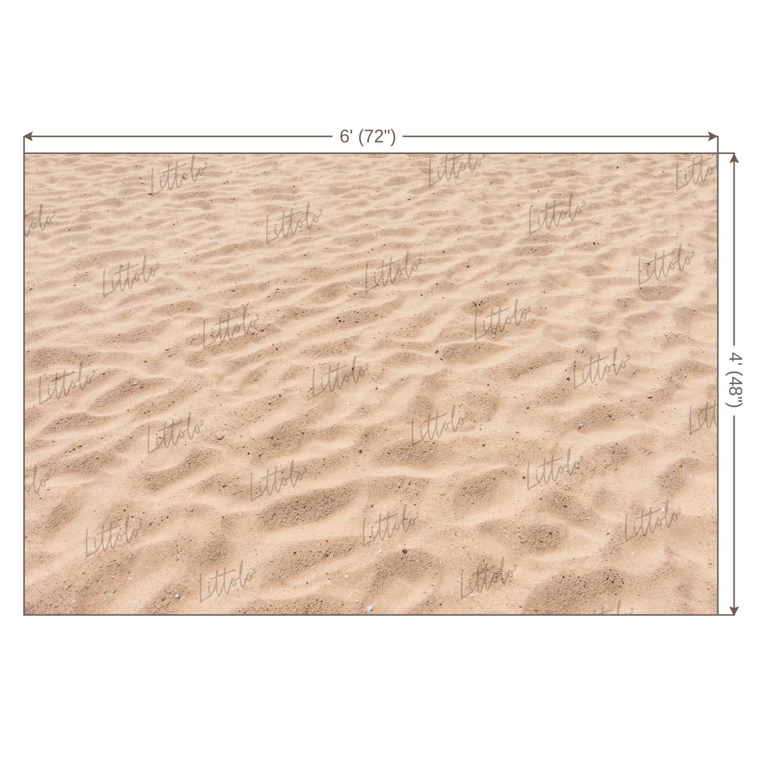 LB1070 Sand Theme Backdrop