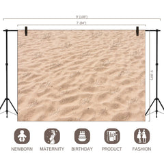 LB1070 Sand Theme Backdrop