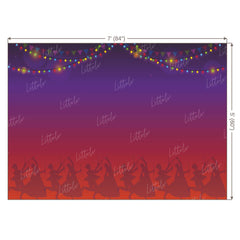 LB1083 Navratri Theme Backdrop