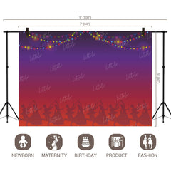 LB1083 Navratri Theme Backdrop