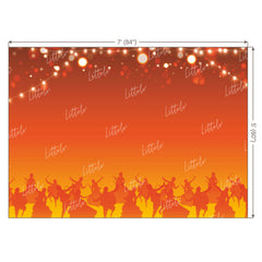 LB1085 Navratri Theme Backdrop