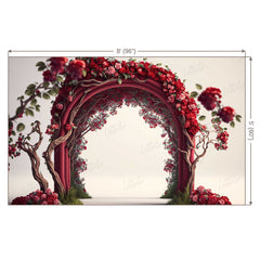 LB1087 Enchanted Doorway Backdrop