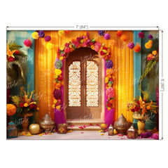 LB1092 Festive Diwali Backdrop