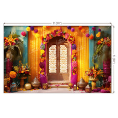 LB1092 Festive Diwali Backdrop