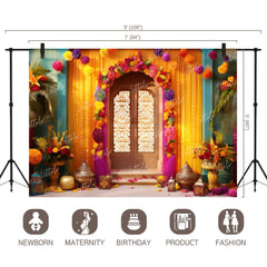 LB1092 Festive Diwali Backdrop