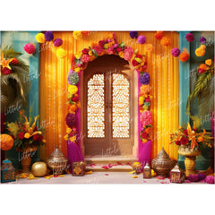 LB1092 Festive Diwali Backdrop