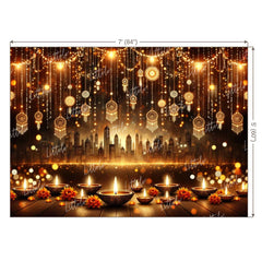 LB1106 Festive and Season Diwali Backdrop