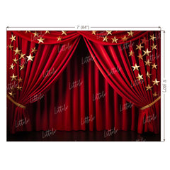 LB1107 Curtain Drape Decor Backdrop