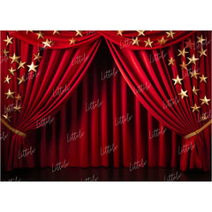 LB1107 Curtain Drape Decor Backdrop