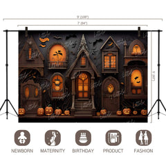 LB1115 Festive and Season Halloween Backdrop