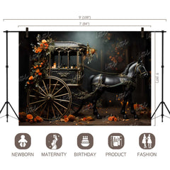 LB1117 Festive and Season Halloween Backdrop