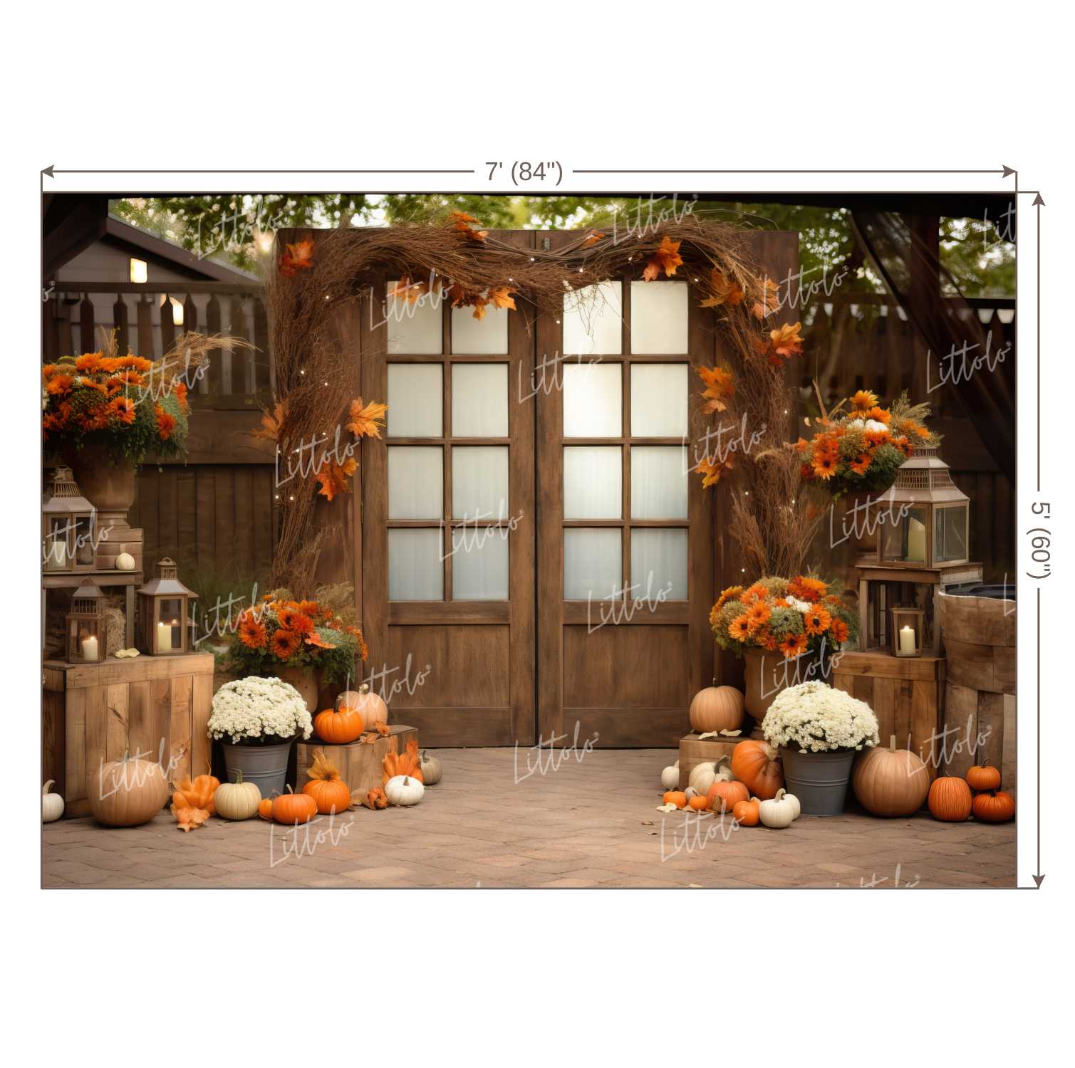 LB1118 Festive and Season Halloween Backdrop