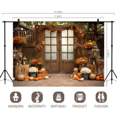 LB1118 Festive and Season Halloween Backdrop