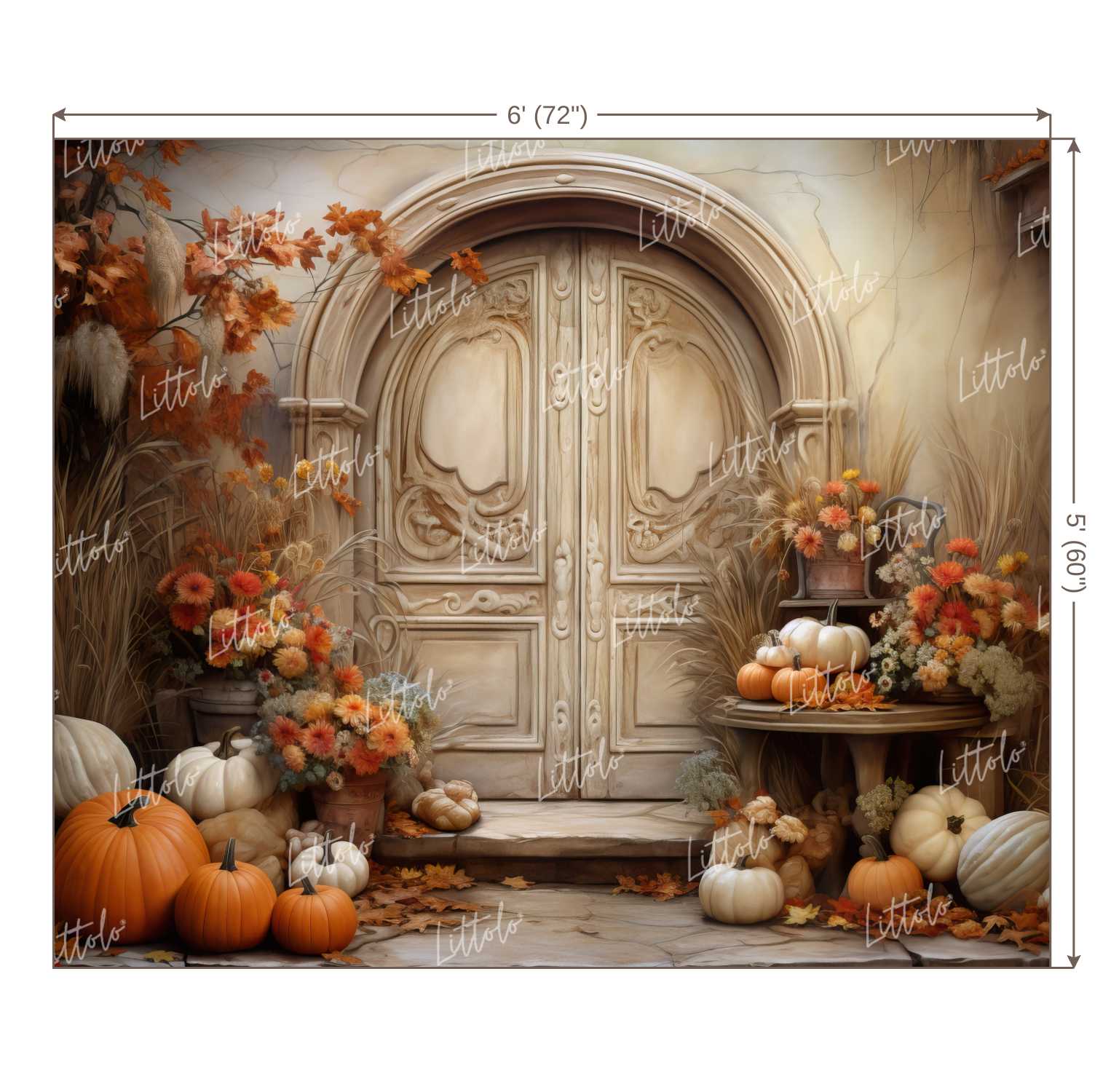 LB1119 Festive and Season Halloween Backdrop